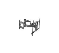 LogiLink Full Motion Corner TV Wall Mount Bras réglable pour TV et moniteur acier laminé à froid Taille d'écran : 37"-70" Angle…
