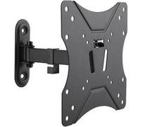 LogiLink Full Motion - Support - pour écran plat - acier pressé à froid solide - Taille d'écran : 23"-42" - montable sur mur