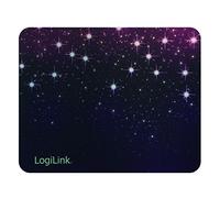 LogiLink Golden Laser ID0143 Outer Space Tapis de Souris avec Surface Micro-texturée Bleu foncé
