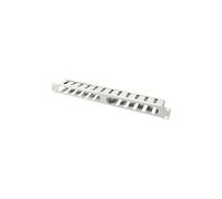 LogiLink - Guide pour câbles - gris clair, RAL 7035 - 1U - 19"