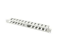 Plateau de câbles LogiLink ORCC01G 482.6mm acier gris pour rack 19 pouces gestion câbles 500g