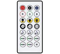 LogiLink Guirlande lumineuse Wi-Fi Smart RGB avec télécommande 3 m