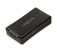 LogiLink HD0014 - Répéteur HDMI UHD, 25 m (4K/60Hz), 40 m (4K/30Hz), HDCP 2.2 pour étendre les signaux HDMI