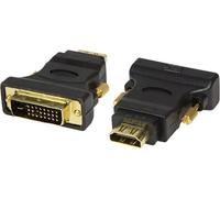 Logilink HDMI Adapter, HDMI female - DVI-D male (Gold)