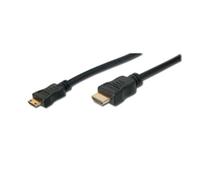 LOGILINK CH0023 - Fiche HDMI mini C > fiche HDMI A, 4K à 30 Hz, 2,0 m