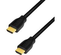 Logilink HDMI-Kabel A/M zu A/M, 4K/60 Hz, CCS, schwarz, 5,0m