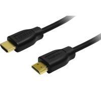 Logilink HDMI-Kabel Ethernet A -> A St/St 10.00m Gold