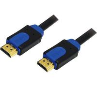 Logilink HDMI-Kabel Ethernet A -> A St/St 5.00m Gold