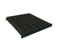 LogiLink Heavy Duty Fixed Shelf - Etagère pour rack - noir, RAL 9005 - 1U - 19" - pour P/N: D42E88B
