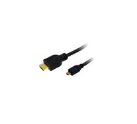 LogiLink High Speed with Ethernet - Câble HDMI avec Ethernet - HDMI mâle pour 19 pin micro HDMI Type D mâle - 1 m