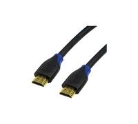 LogiLink High Speed with Ethernet - Câble HDMI avec Ethernet - HDMI mâle pour HDMI mâle - 1 m - noir - support 4K