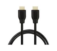 Câble de raccordement LogiLink HDMI Fiche mâle HDMI-A, Fiche mâle HDMI-A 20.00 m noir CH0055 4K UHD Câble HDMI