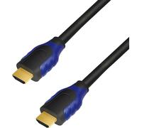 Logilink | High Speed with Ethernet | Męski | 19 pin HDMI type A | Męski | 19 pin HDMI type A | 15 m | Czarny