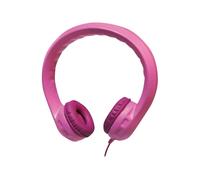 LogiLink HS0046 - Écouteurs - circum-aural - filaire - jack 3,5mm - rose