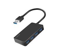 LogiLink Hub USB 3.2 (Gen1) 4 Ports avec Protection Contre Les surintensités et Les surtensions