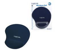 Tapis de souris avec repose-poignet LogiLink ID0027B ergonomique bleu
