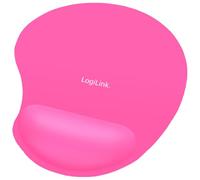 LogiLink ID0027P Tapis de souris avec repose-poignets Rose