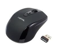 LogiLink Souris ID0031 Mini optique 2,4 GHz 800/1600 dpi 3 boutons Noir