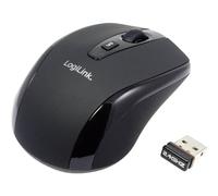 LogiLink Souris optique Mini sans fil 2,4 GHz 3 boutons 800 DPI récepteur USB noir