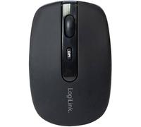 LogiLink ID0078A Souris Bluetooth optique noir 4 Boutons 1600 dpi