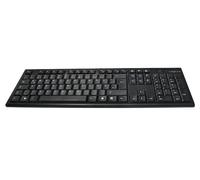 LogiLink ID0104 clavier Souris incluse Bureau RF sans fil QWERTZ Noir