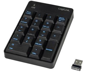 LogiLink ID0120 radio Pavé numérique noir