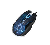 LogiLink ID0137 Souris Gaming Ambidextre USB Type-A Optique 2400 DPI, 6 Boutons Programmables, Molette Verticale, Compatible Windows