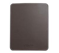 LogiLink ID0151 tapis de souris Marron - Tapis de souris (Marron, Uniforme, Cuir, Base antidérapante)