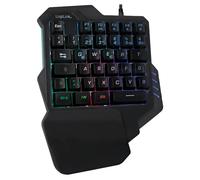 LogiLink Clavier USB ID0181 – Mini LED – Noir