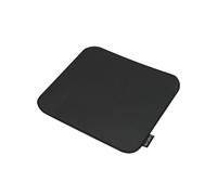 LogiLink ID0195 Tapis de Souris Gaming Noir 250x220mm Polyester Monochromatique Base Antidérapante Rebords Cousus, Épaisseur 2mm