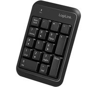 LogiLink ID0201 Bluetooth Pavé numérique ergonomique noir