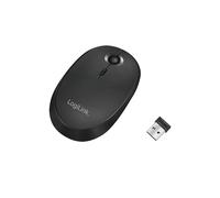 LogiLink ID0204 Souris Bureau Ambidextre RF sans fil + Bluetooth 1600 DPI, 3 Boutons, Roulette, Batterie Intégrée, USB Type-C, Windows/macOS/Android/iOS