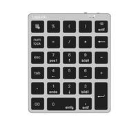 Logilink ID0212 - Clavier sans Fil 28 Touches avec BT 5.0, mécanique à Ciseaux