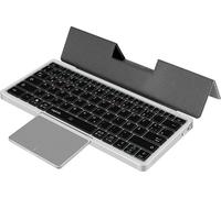 LogiLink ID0214 Bluetooth Kit souris + clavier allemand, QWERTZ gris sidéral Easy Switch 3 appareils