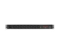 LogiLink IP PDU Control Unit Unité de distribution secteur (rack-montable) CA 110-240 V Ethernet entrée : IEC 60320 C20…