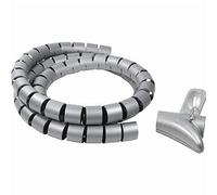 LL-SPIRAL 1500 - Conduit spiralé + outil, 1 500 x 25 mm, gris