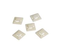 LogiLink KAB0044 Lot de 100 Supports d'attaches de câble auto-adhésives 30 mm x 30 mm