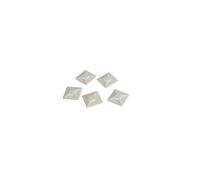 LogiLink KAB0045 Lot de 100 Supports d'attaches de câble auto-adhésives 40 mm x 40 mm