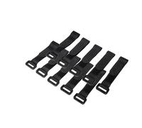 LogiLink KAB0056, length 20x150 mm, Set of 10, Black