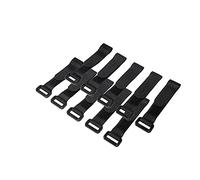 LogiLink KAB0056 Longueur du produit: 20x150 mm Noir - Lot de 10