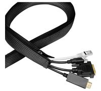 LogiLink KAB0082 KAB0082 Gaine pour câbles 20 mm (max) noir 5 m