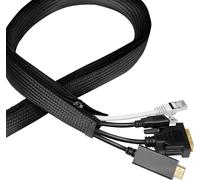 LogiLink KAB0083 KAB0083 Gaine pour câbles 35 mm (max) noir 5 m