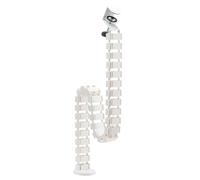 LogiLink KAB0093 Passe-câbles Flexible Version à Serrage 1347 x 129 mm Blanc