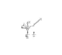 LogiLink Kit de fixation - bras réglable - plastique, aluminium, acier - taille d'écran : 43.2-81.3 cm (17"-32")