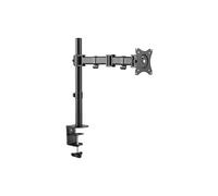 LogiLink - Kit de montage - bras réglable - pour Ecran LCD - acier pressé à froid solide - Taille d'écran : 13"-27" - montrable sur bureau
