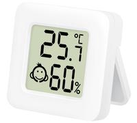 LogiLink Kit thermo-hygromètre blanc 3 pièces