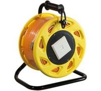 LogiLink cq3060s Enrouleur de câble réseau avec Prises 6 A STP RJ45 Keystone 90m