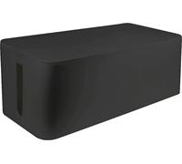 LogiLink Boîtier de câble KAB0062 – plastique noir 133,5 × 407 × 157 – 1 pièce