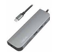 logilink logilink usb-c multifunction hub - docking station - hdmi noir