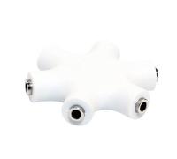 LogiLink Adaptateur jack audio CA1088 3x jack femelle 3,5 mm blanc